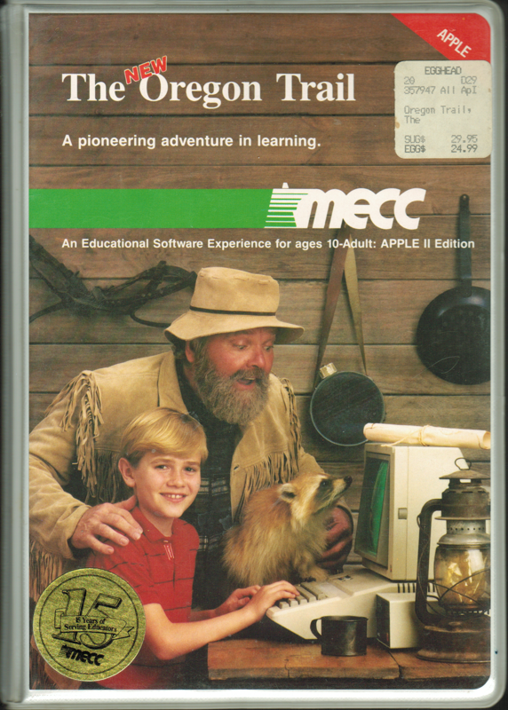 Front Cover for The Oregon Trail (Apple II)