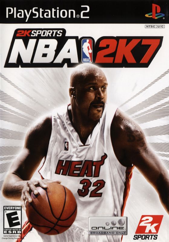 Front Cover for NBA 2K7 (PlayStation 2)