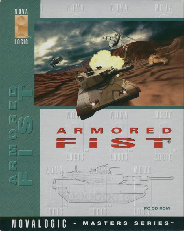 Front Cover for Armored Fist (DOS) (Masters Series release)