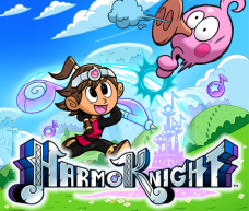 Front Cover for HarmoKnight (Nintendo 3DS) (eShop release): 1st version