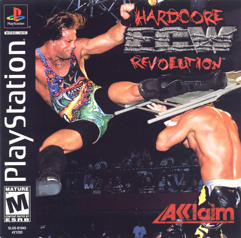 Front Cover for ECW Hardcore Revolution (PlayStation)