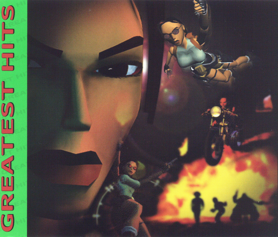 Inside Cover for Tomb Raider (PlayStation) (Greatest Hits release)