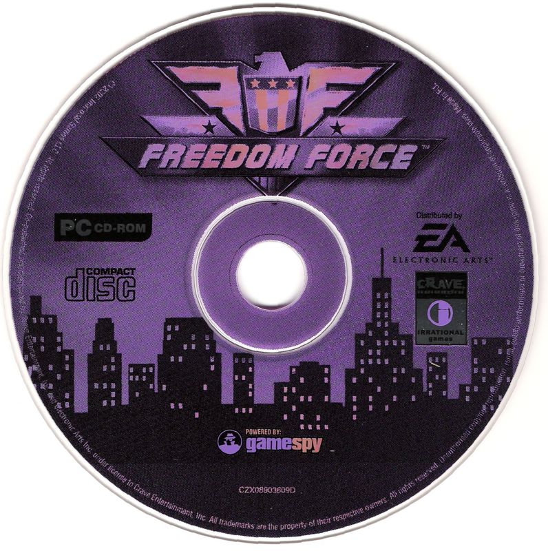 Media for Freedom Force (Windows) (EA Classics release)