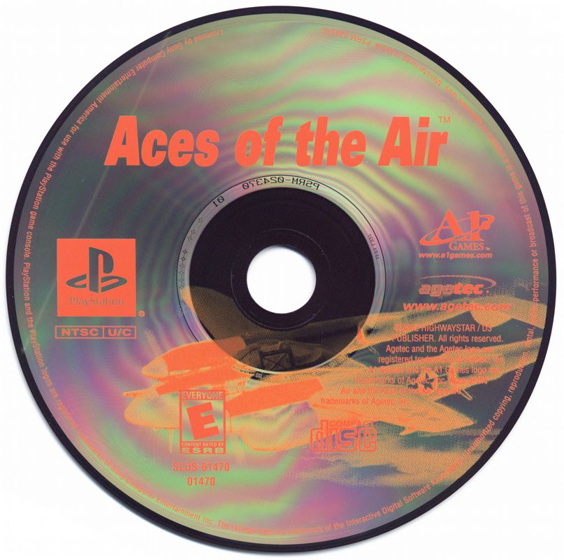 Media for Aces of the Air (PlayStation)