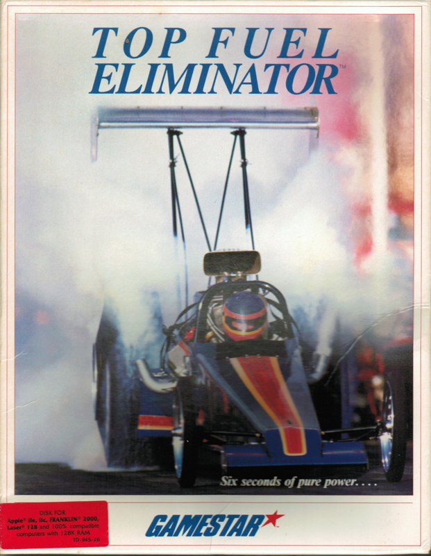 Front Cover for Top Fuel Eliminator (Apple II)