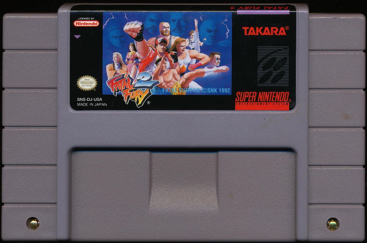 Fatal Fury 2 cover or packaging material - MobyGames