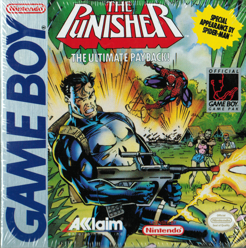 Front Cover for The Punisher: The Ultimate Payback! (Game Boy)