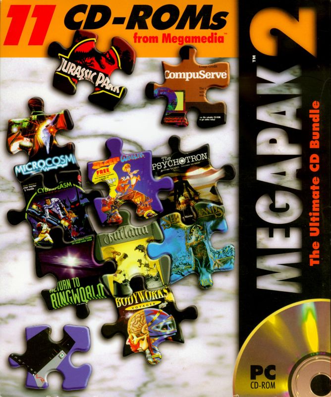 Front Cover for Megapak 2 (DOS and Windows 3.x)