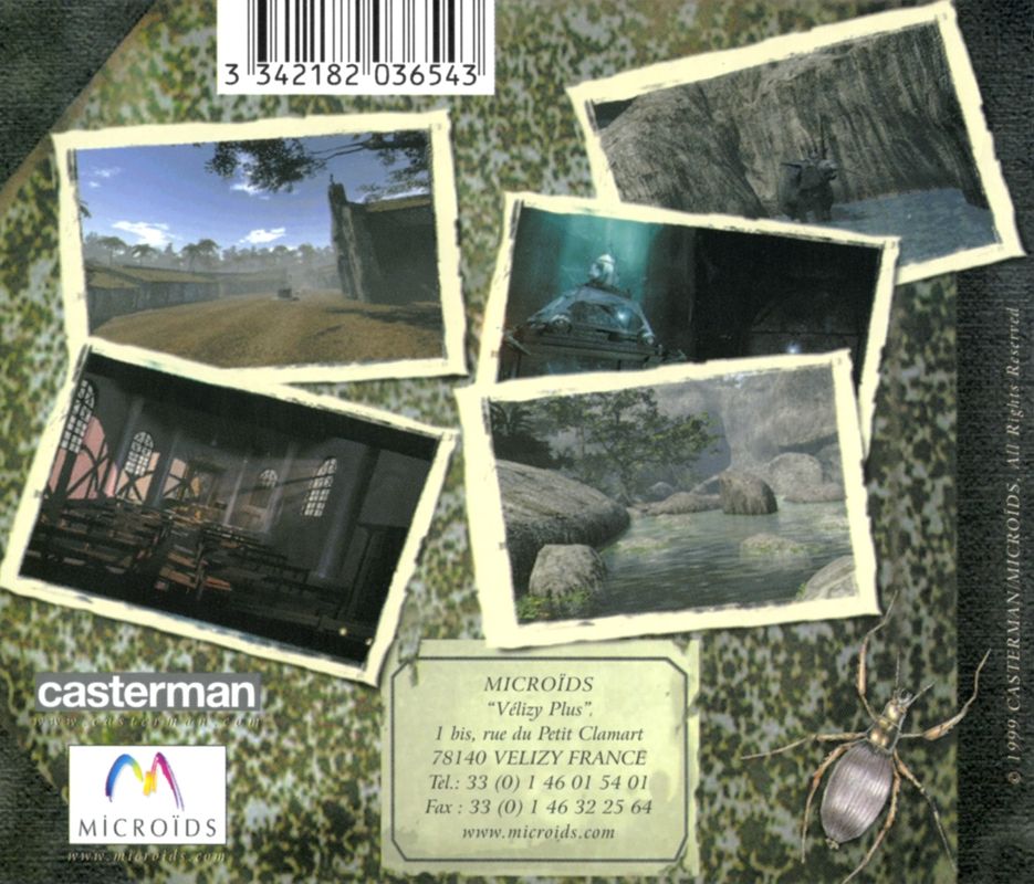 Other for Amerzone: The Explorer's Legacy (Windows) (First release): Jewel Case - Back