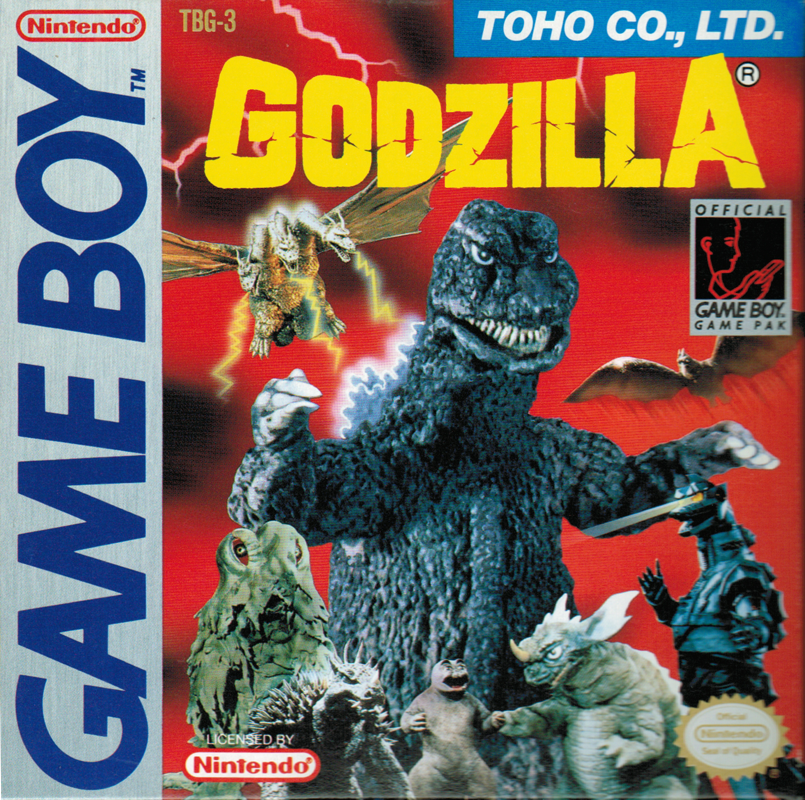 Front Cover for Godzilla (Game Boy)
