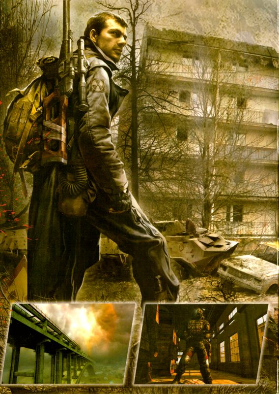 Inside Cover for S.T.A.L.K.E.R.: Call of Pripyat (Collector's Edition) (Windows): Left