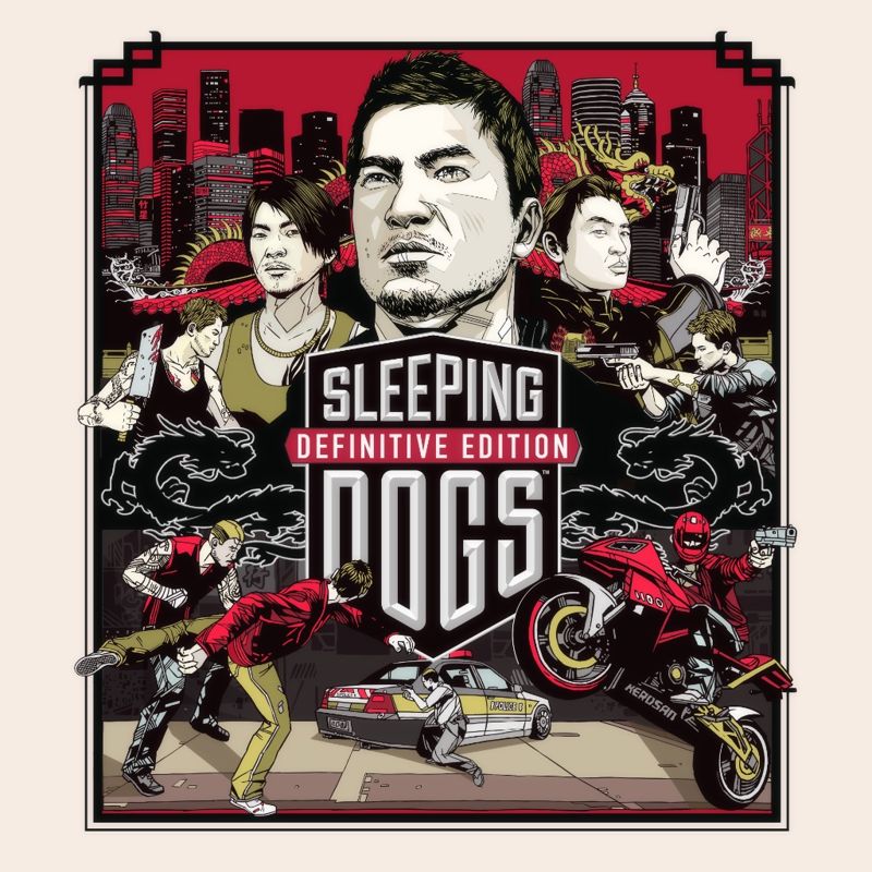 Front Cover for Sleeping Dogs: Definitive Edition (PlayStation 4) (PSN release)