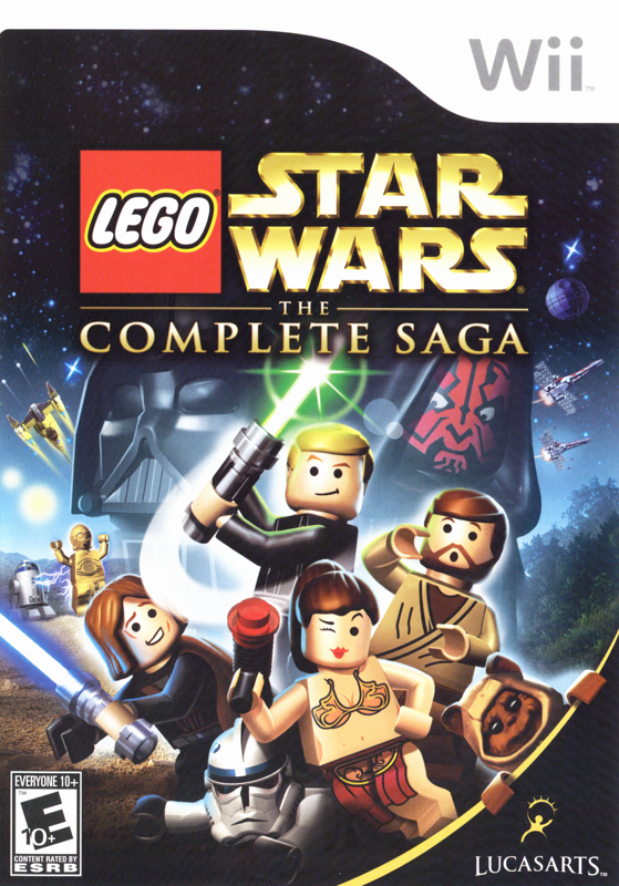 Front Cover for LEGO Star Wars: The Complete Saga (Wii)