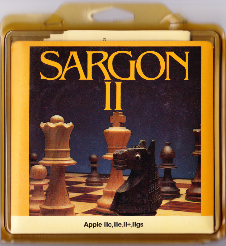Front Cover for Sargon II (Apple II)