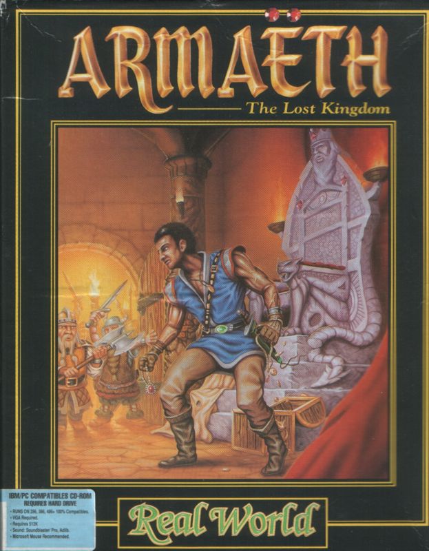Front Cover for Armaëth: The Lost Kingdom (DOS) (CD-ROM version)