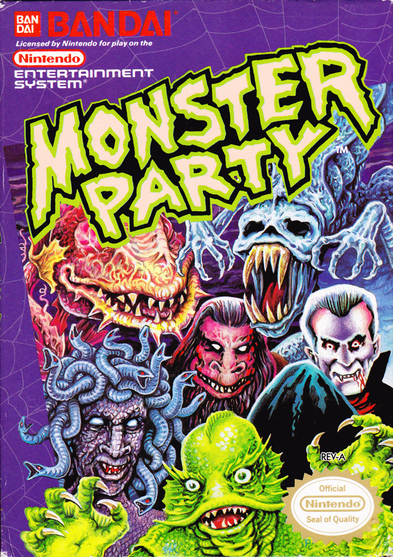 Front Cover for Monster Party (NES)