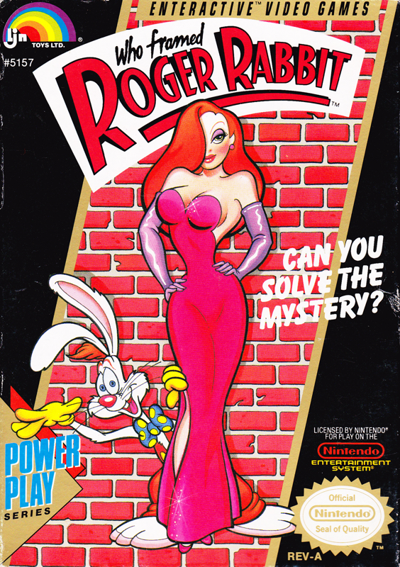 Front Cover for Who Framed Roger Rabbit (NES)