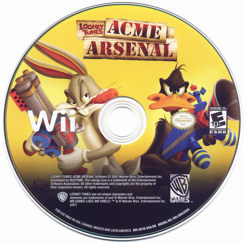 Media for Looney Tunes: Acme Arsenal (Wii)