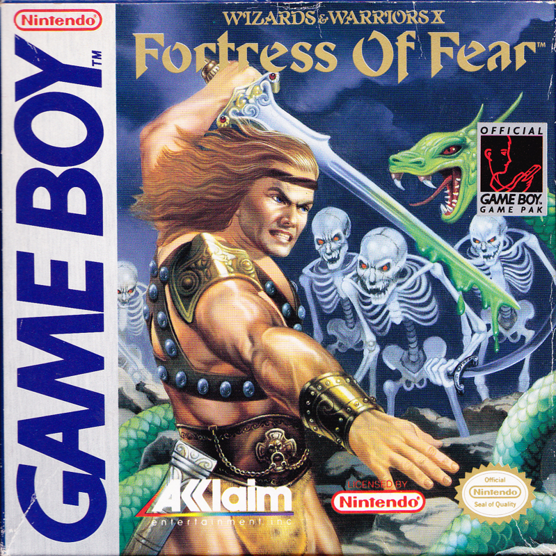 Front Cover for Wizards & Warriors X: Fortress of Fear (Game Boy)
