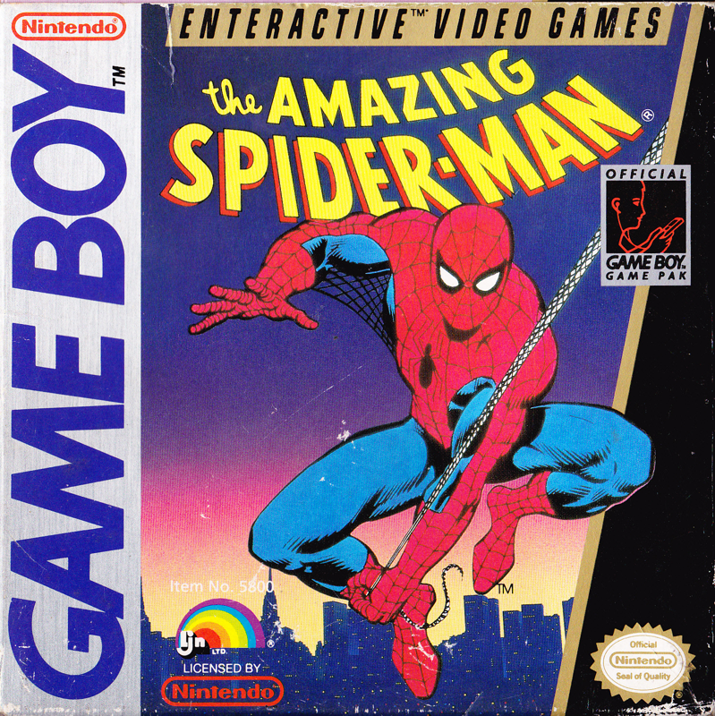 Front Cover for The Amazing Spider-Man (Game Boy)