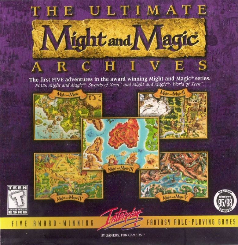 Other for Ultimate Might and Magic Archives (Windows): Jewel Case - Front