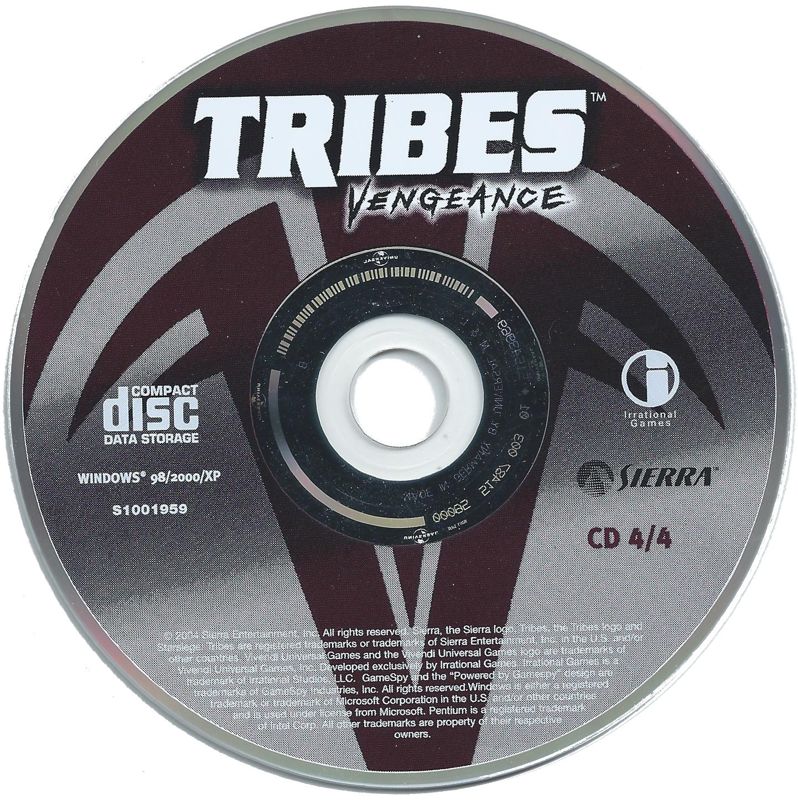 Media for Tribes: Vengeance (Windows) (CD release): Disc 4