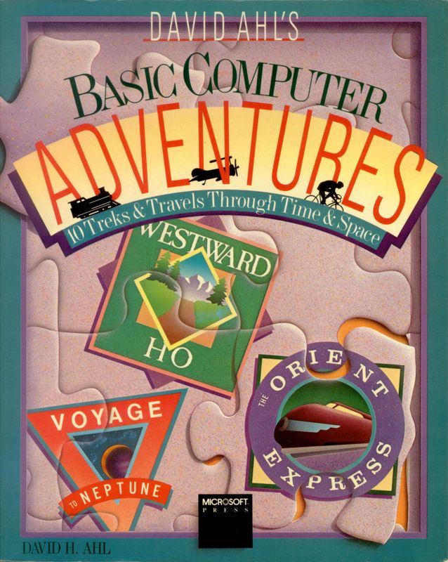 Front Cover for David Ahl's Basic Computer Adventures (DOS)