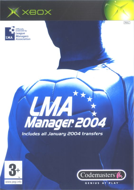 Front Cover for LMA Manager 2004 (Xbox)