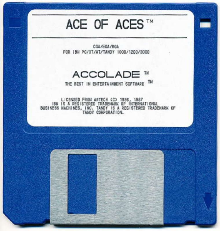 Media for Ace of Aces (DOS) (Slash budget release)