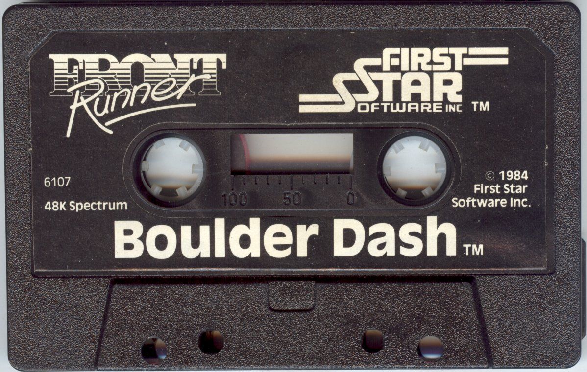 Media for Boulder Dash (ZX Spectrum)