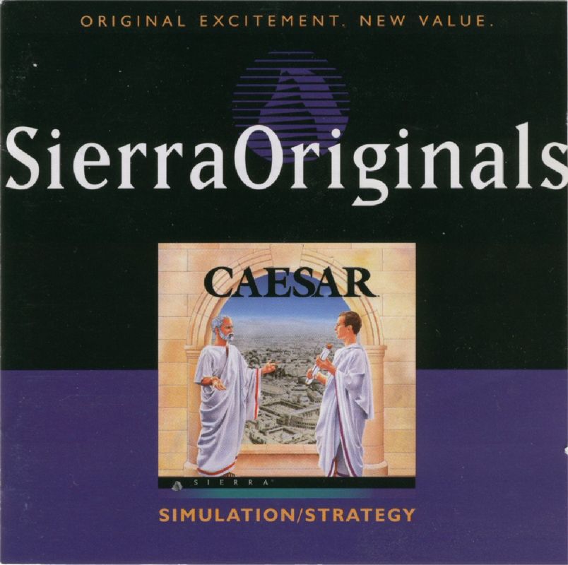 Other for Caesar (DOS) (Sierra Originals release): Jewel Case - Front