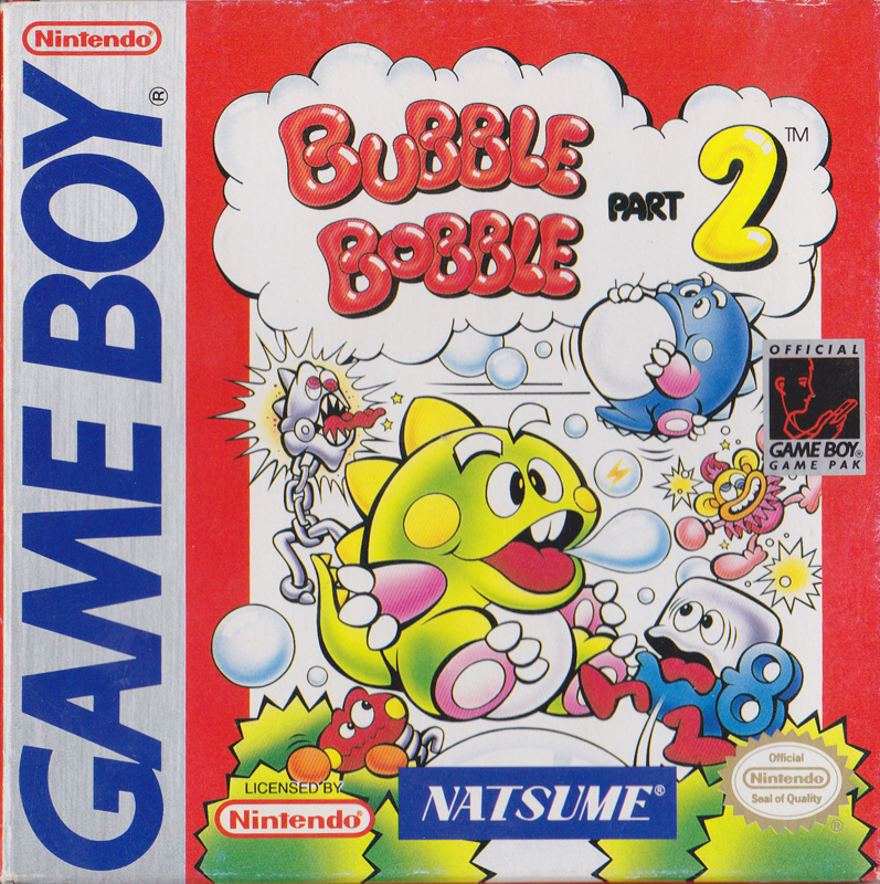 Front Cover for Bubble Bobble: Part 2 (Game Boy)