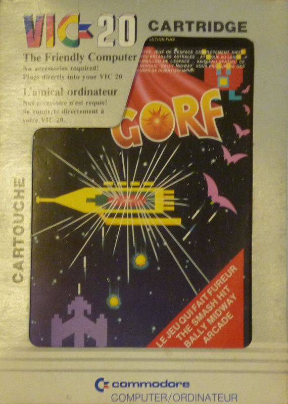 Front Cover for Gorf (VIC-20)