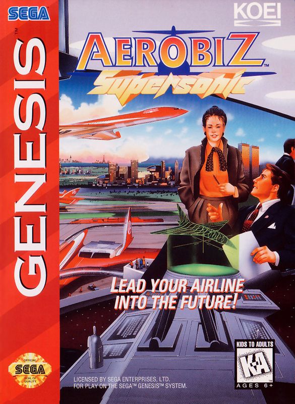 Front Cover for Aerobiz Supersonic (Genesis)