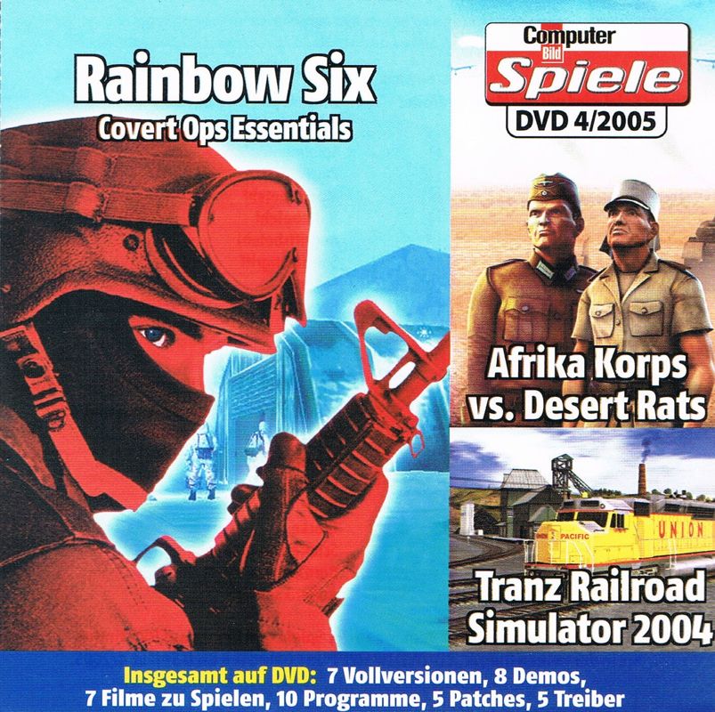 Other for Desert Rats vs. Afrika Korps (Windows) (Computer Bild Spiele 4/2005 covermount): Jewel Case - Front