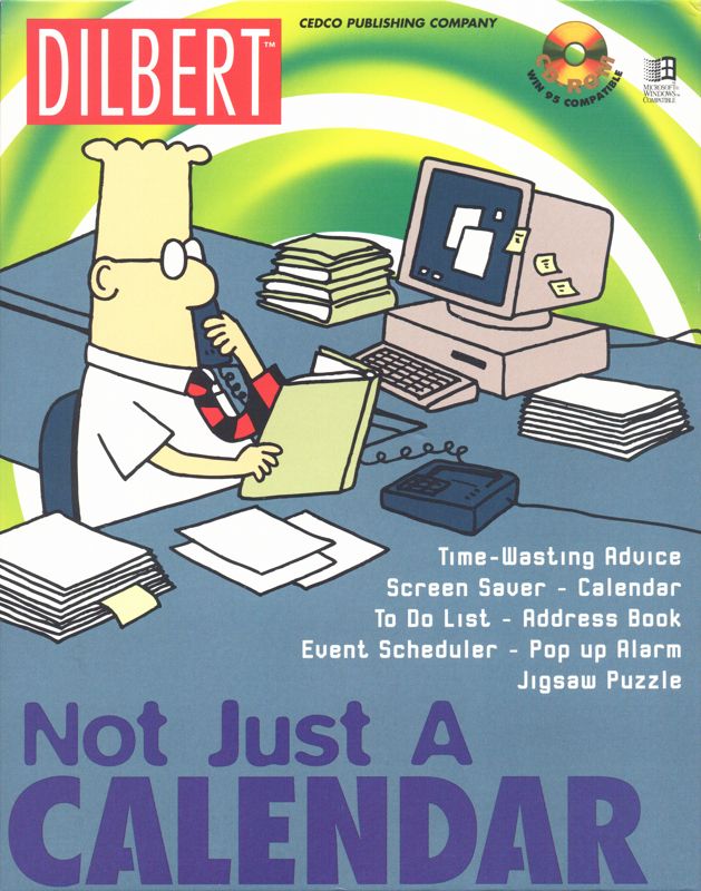 Front Cover for Dilbert: Not Just A Calendar (Windows 3.x)