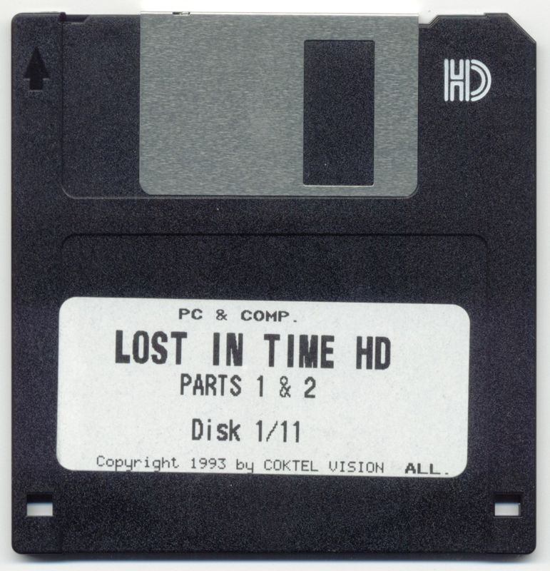 Media for Lost in Time (DOS) (3.5" Disk version): Disk 1/11