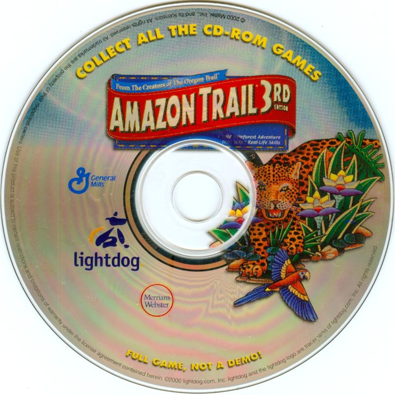 Media for Amazon Trail: 3rd Edition (Windows) (Full game version packaged with certain General Mills breakfast food products)
