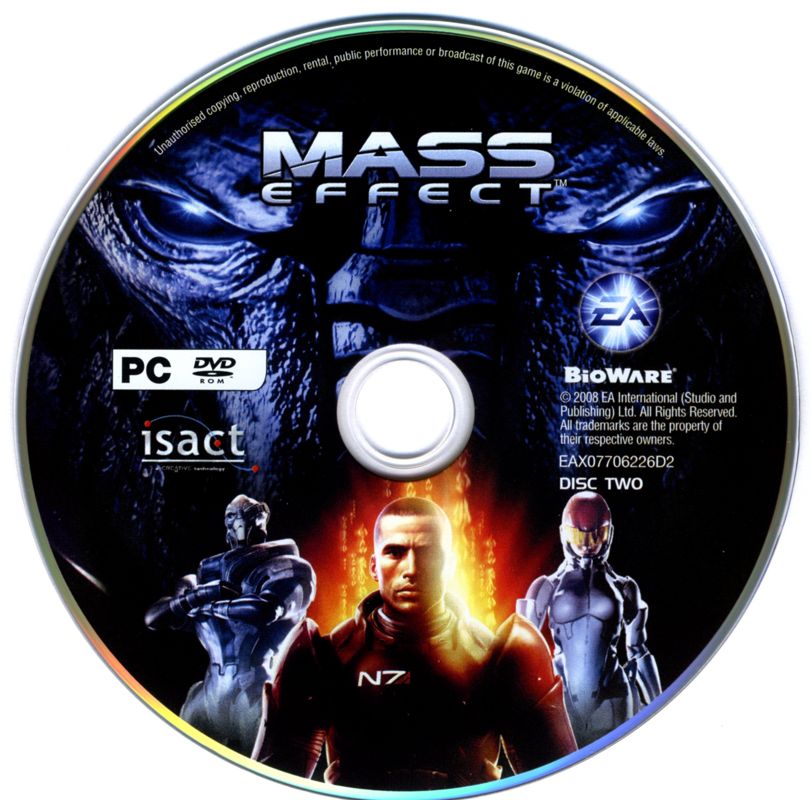 Media for Mass Effect (Windows): Disc Two