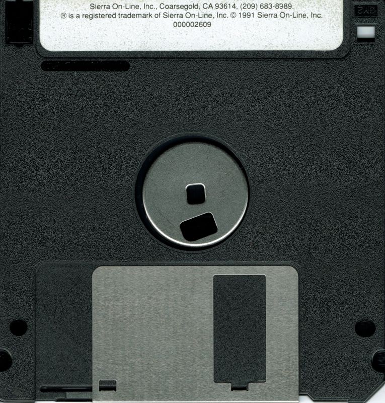 Media for Mixed Up Fairy Tales (DOS) (3.5'' disk release): Disks - Back