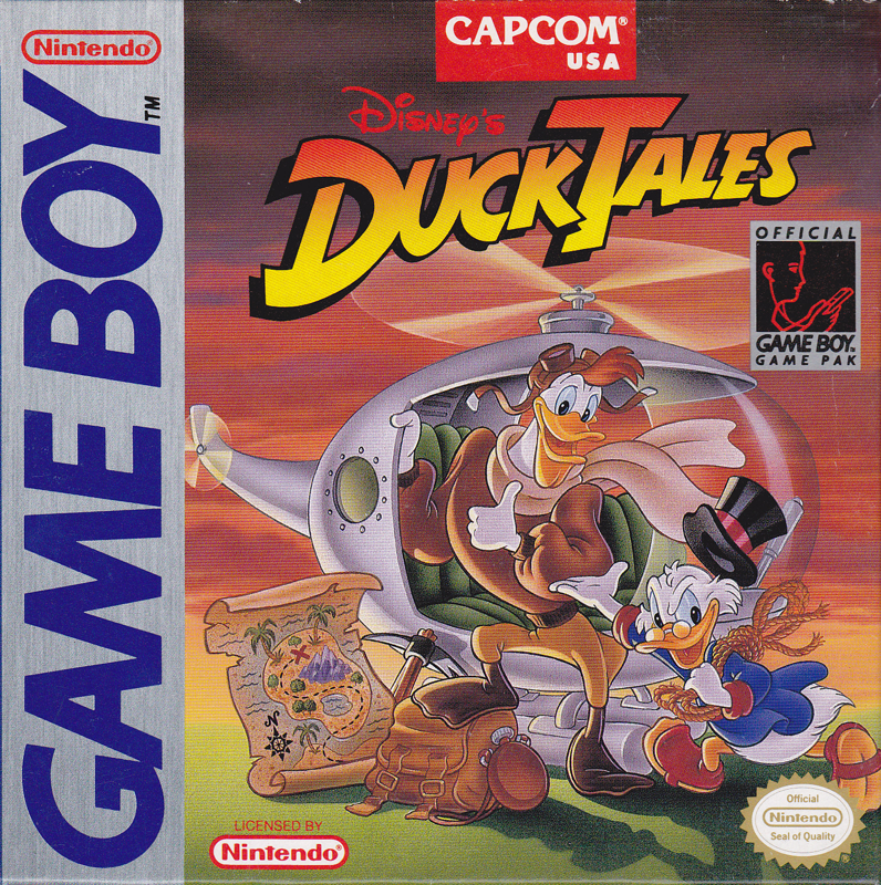 Front Cover for Disney's DuckTales (Game Boy)