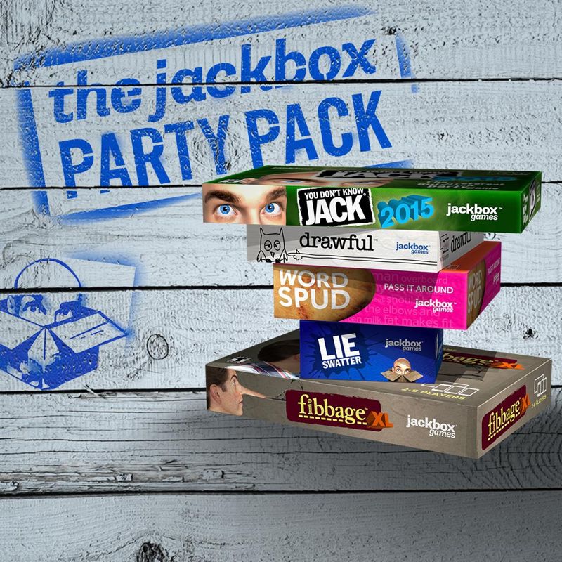 Front Cover for The Jackbox Party Pack (PlayStation 3 and PlayStation 4) (PSN release)