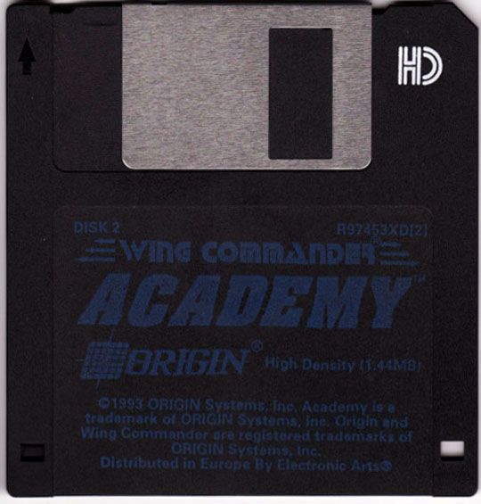 Media for Wing Commander Academy (DOS): Disk 2