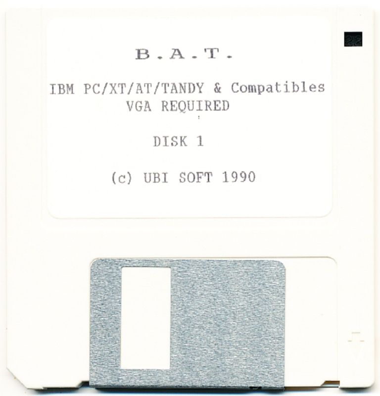 Media for B.A.T. (DOS) (3.5" Disk release): Disk 1