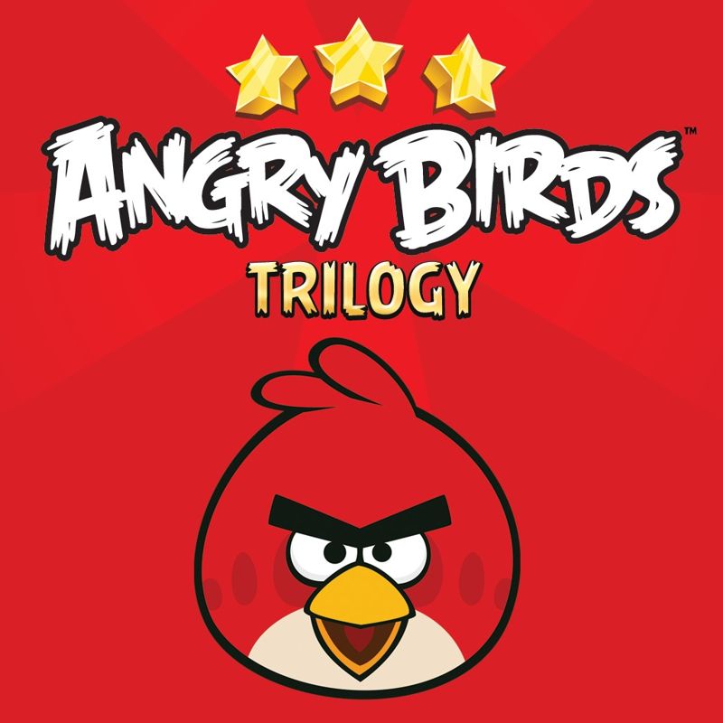 Front Cover for Angry Birds Trilogy (PS Vita) (PSN release)