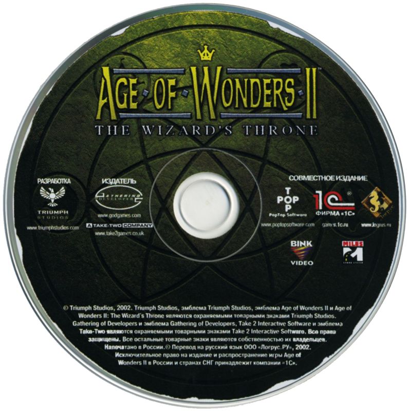 Media for Age of Wonders II: The Wizard's Throne (Windows)