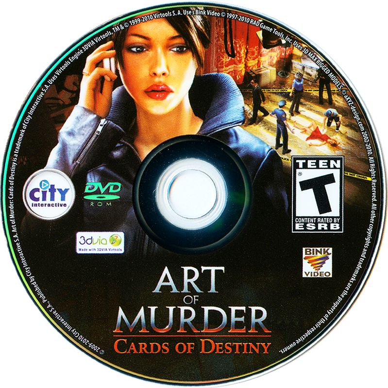Media for Art of Murder: Cards of Destiny (Windows)