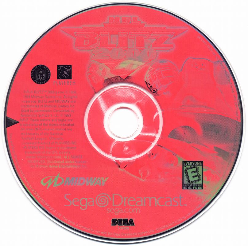 Media for NFL Blitz 2000 (Dreamcast) (Hot! New! release)