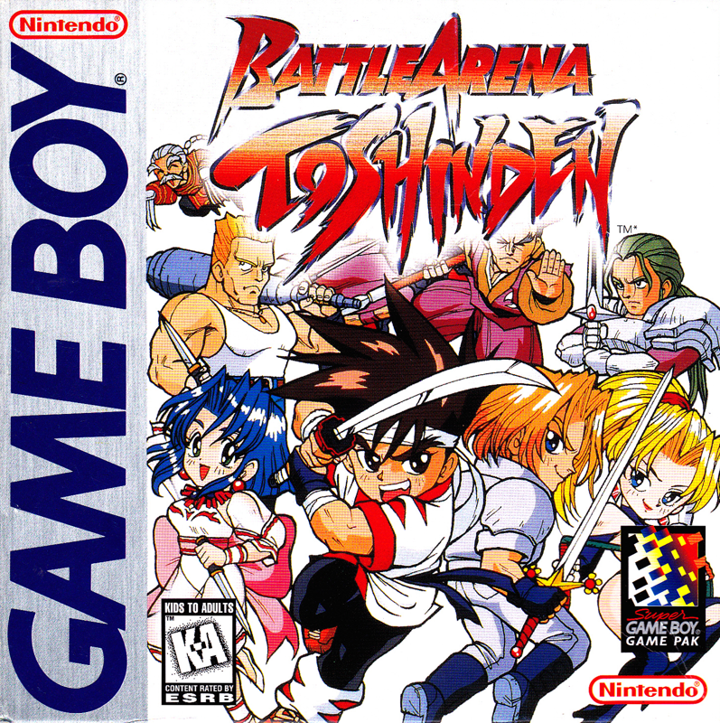 Front Cover for Battle Arena Toshinden (Game Boy)