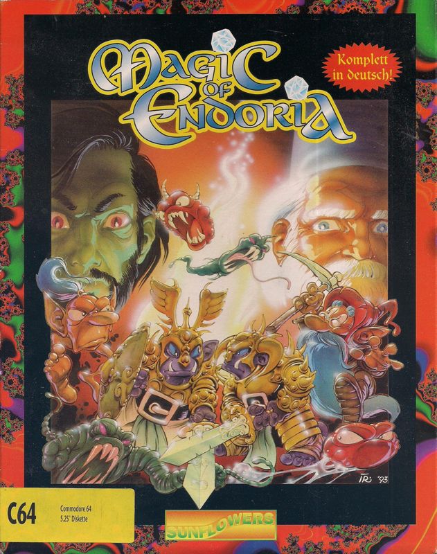 Front Cover for Magic of Endoria (Commodore 64)